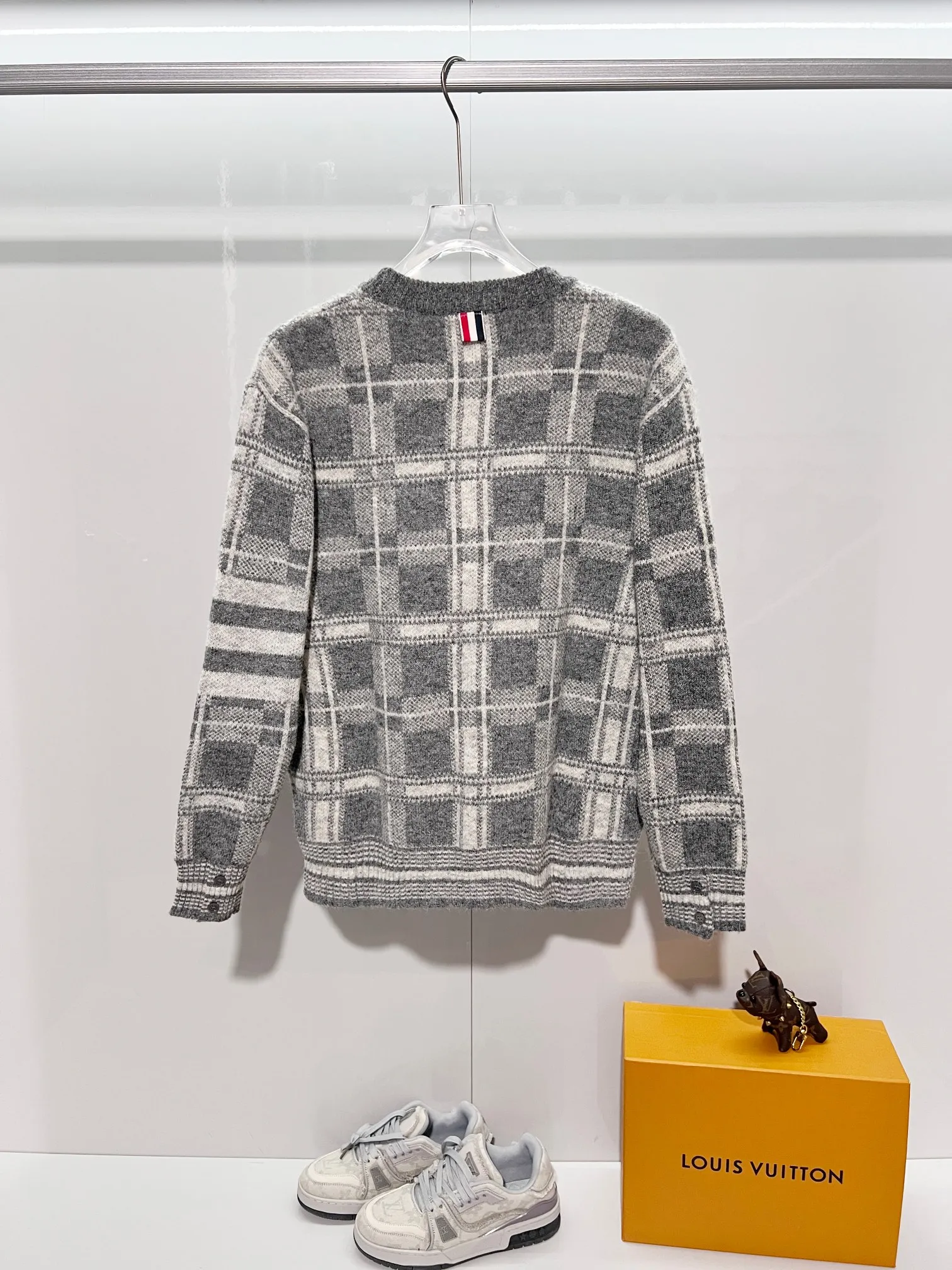 Thom Browne ➡️ ， Retro Same Style 2025ss Versatile : Gray Size：M-3XL